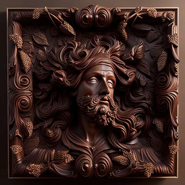 3D model baroque (STL)